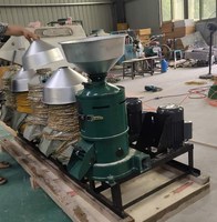 Petite machine à éplucher les grains multifonctionnelle décortiqueuse de haricots mungo d'avoine pour blé riz maïs sarrasin orge avec composant moteur