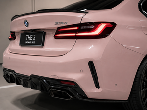 Car <b>Wrap</b> Vinyl Roll Oolong Tea <b>Pink</b> PET High Gloss 7.5mil Air Release Self Healing Full Body Automotive Color Changing Film - Product Image 6