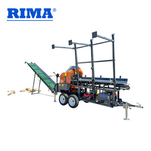 Machine à fendre les bûches automatique Rima RM500 PLUS, moteur à essence, processeur <span class=keywords><strong>de</strong></span> <span class=keywords><strong>bois</strong></span> <span class=keywords><strong>de</strong></span> chauffage avec <span class=keywords><strong>table</strong></span> à bûches à alimentation par chaîne - Product Image 6