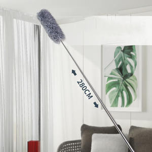 Brosse à poussière en microfibre <span class=keywords><strong>extensible</strong></span> et réglable, <span class=keywords><strong>plumeau</strong></span> en plume, brosse de nettoyage ménager pour la climatisation, les meubles de la voiture - Product Image 3