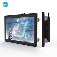 Tablette industrielle robuste sans ventilateur intégrée de 10,4 12,1 15,6 pouces avec écran tactile capacitif, ordinateur industriel, panneau PC J1900 VGA en stock