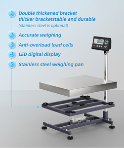 मशीन बेंच स्मार्ट 400 औद्योगिक वजन पशु तल औद्योगिक पैमाने के साथ 100 किलोग्राम का 150 किलोग्राम ब्लूटूथ - Product Image 3