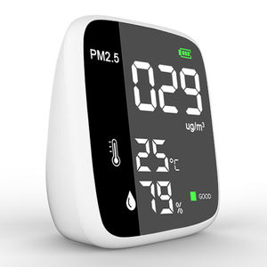 Détecteur professionnel de pollution atmosphérique 3 en 1, compteur de poussière Pm2.5 pour la surveillance de la température et de l'humidité des serres et des entrepôts - Product Image 3