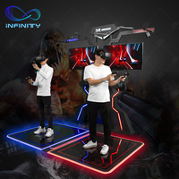 Offre Spéciale de jeu de la plate-forme VR de simulateur de la machine VR de jeu de tir de parc à thème VR