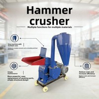 Broyeur à marteaux pour céréales et maïs en acier, haute productivité, nouvelle génération, 3 tonnes/heure, équipement de traitement des aliments, fourni par une usine chinoise