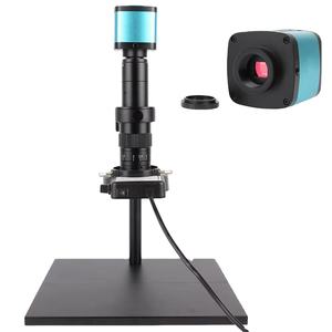 2024新品KRC 1X-180X単眼ビデオ顕微鏡4K 48MP Hd HDMI互換USB産業用デジタル記録測定カメラ - Product Image 1