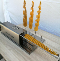 Machine de découpe de pommes de terre en spirale, tour électrique, tornade