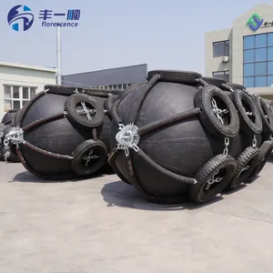 ISO Standard Marine Yokohama Type Boat Protection Ship Floating Pneumatic Fenders Used For Ship And Dock With BV Certificate