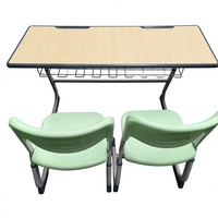 Ensemble de table et chaise de classe scolaire de haute qualité, réglable en hauteur, mobilier scolaire en bois, mobilier commercial