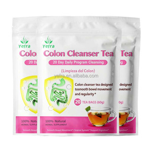 Thé de nettoyage du côlon OEM Herbes naturelles Detox Beauté bio Thé nettoyant du côlon pour l'amincissement - Product Image 1