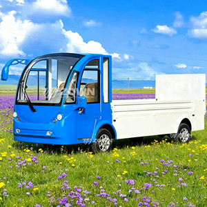 Vehículo de Carga Eléctrico con Cabina Cerrada ZOWN, Amplia Área de Carga para Transporte Logístico en Parques - Product Image 3