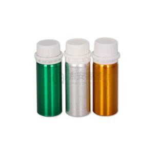 Bouteilles en aluminium inviolables de 50 ml à 1 L avec bouchon à vis, contenants métalliques pour produits chimiques, emballage cosmétique - Product Image 5