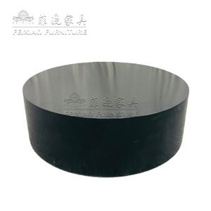 <span class=keywords><strong>Venta</strong></span> caliente Hotel Fiesta Eventos Muebles Pista <span class=keywords><strong>de</strong></span> baile Etapas Decoración Negro Acero inoxidable Etapa redonda - Product Image 1