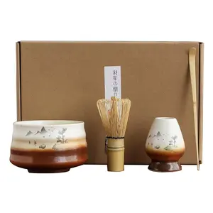 Бесплатный образец чайной церемонии чайный набор маття инструмент кисть бамбуковая Песня династии чай указывающий Домашний набор для выпечки