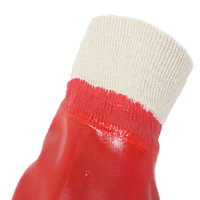 Guantes MaxiPact de PVC Liso, Impermeables, para Manipulación de Productos Químicos, con Forro de Algodón, para Cuartos Limpios y Uso General, Guantes de Seguridad, Guantes de Trabajo
