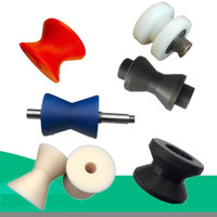 Naylon plastik V oluk rulmanlar kılavuz kaldırma kasnak tekerlek kasnak v kanallı kasnak tel halat kasnak ID 3/4/5MM