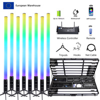 Tube LED IP65 1,2 m pour DJ, batterie sans fil DMX Artnet, télécommande, lumière LED pixel à 360 degrés pour DJ, discothèque, KTV, entrepôt allemand