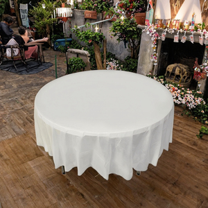 Mantel Desechable al por Mayor, No Tejido, Estampado, de Color Sólido, Resistente al Aceite y al Agua, Lavable, Grueso, para Fiestas, 137*183cm - Product Image 2