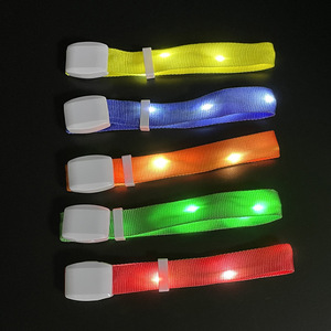 Pulseira de controle remoto com 33 botões para festas, pulseira de nylon com luz, pulseira xyloband Dmx512, pulseira de LED - Product Image 4