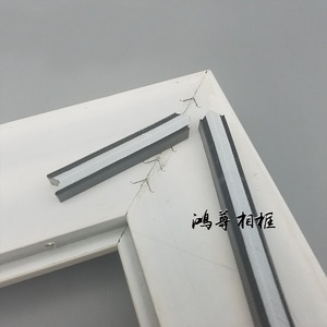 Aluminum Corner Nails For Picture <b>Frame</b> 6000 Shots Durable Stainless Steel Rectangular Shape Wall <b>Mount</b> Handicrafts Use - Product Image 1