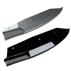 Bmw X4 G02 M Sport 2018 2021 Rear Corner Decals Piano Black Carbon Fiber Texture Adhesive Weather Shields Car Window - Product Image 3