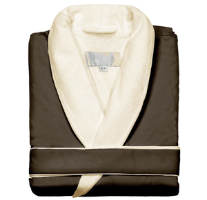 Peignoir de bain unisexe extra large douillet Peignoir en microfibre de polyester bon marché 100% pour adultes - Product Image 6