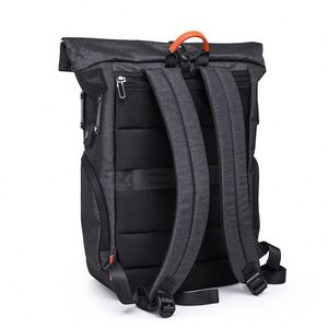 Nouveau sac à dos pour ordinateur portable unisexe tendance, imperméable, léger, à enroulement, sacs d'école, sac à dos - Product Image 6