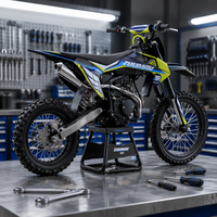 Vente directe d'usine ZUUMAV K3R-125cc Moto tout-terrain chinoise 4 temps avec une vitesse maximale de 61-80 km/h pour les professionnels