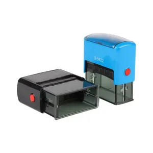 Top selling 5822 office use self inking rubber plastic stamp