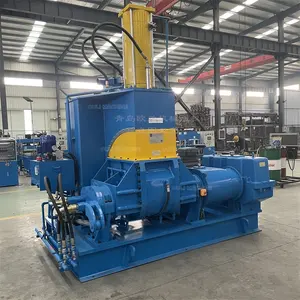 2024 HOT 35L 55L 75L 110L Banbury Rubber Compound Mixing Dispersion Kneader Mixer Machine Price/ Internal Mixer