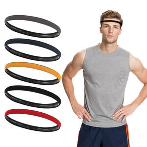 أزياء مخصص شعار عدم الانزلاق الرياضة كرة السلة سيليكون رقيقة اليوغا دنة البوليستر عقال الرياضية للرجال النساء - Product Image 1