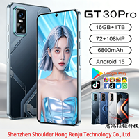 GT30 16GB+1TB Android 15 7.3 Pouces 2026 NOUVEAU Téléphone Global 5G Cellulaire Navigation GPS Double Carte SIM Prix Réduit