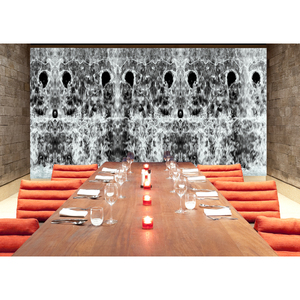 Mịn nước rơi màn hình nước chiếu với máy chiếu hoặc màn hình LED cho sân chơi nhà hàng khách sạn và địa điểm nổi tiếng - Product Image 2