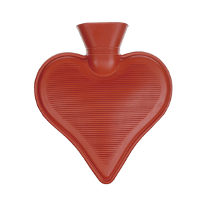 Almohadillas de Masaje con Calor, Funda de Goma, Botella de Agua Caliente en Forma de Corazón - Product Image 2