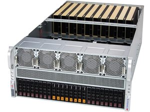 เซิร์ฟเวอร์ฝึกอบรม AI รุ่น AS-5126GS-TNRT2 แบบติดตั้งบนแร็ค 5U รองรับ AMD EPYC สองตัว PCIe 5.0 10x GPU 24x DDR5 มีสินค้าในสต็อก - Product Image 1