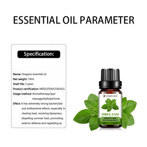 RTS 오레가노 에센셜 오일 10ml-냉압착 100% 순수 고카르바크롤 기술 및 비누용 - Product Image 3