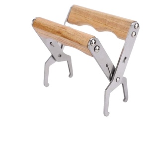Soporte de marco de colmena de <span class=keywords><strong>abeja</strong></span>, elevador de bazo de panal, agarre de captura, Clip de colmena preciso, herramienta de marco de apicultura de ajuste de acero inoxidable - Product Image 2