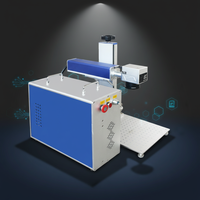 Nouvelles machines de marquage laser à fibre métallique portables Supercnc Split Mini 20w 30w 50w à refroidissement par air EZCAD DXF/PLT/BMP