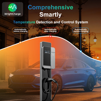 Cargador de Pared Inteligente para Vehículos Eléctricos Tipo 1/Tipo 2/GBT de 22 kW con IP65 DLB OCPP RFID WiFi para Uso en Estacionamientos Públicos WrightCharge