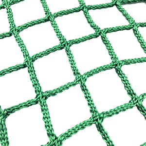 Verde Knotless Segurança <span class=keywords><strong>Net</strong></span> Construção Construção Baixo Preço Queda Prisão <span class=keywords><strong>Net</strong></span> 3mm 2cm Diamante Malha Nylon/PE/PP Materiais ao ar livre - Product Image 1