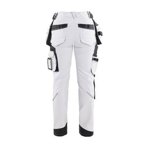 BLAKLADER - 717916451098D20 Women's <b>painter</b> trousers 4-way stretch <b>White</b>/Dark grey - EAN 7330509802137 WORK TROUSERS - Product Image 2