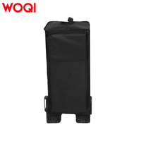WOQI-Buggy de Plage Portable Pliable Personnalisable OEM Structure de Plate-Forme en Bois pour Camping en Plein Air, Shopping