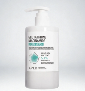 APLB กลูต้าไธโอน ไนอะซินาไมด์ บอดี้วอช 300 มล. ผลิตภัณฑ์ทำความสะอาดผิวกาย ช่วยให้ความชุ่มชื้น ผิวกระจ่างใส เรียบเนียน ใช้ได้ทุกวัน - Product Image 5