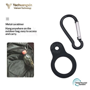 Hot Sale Silicone Water Bottle Carrier with Keychain Clip for Outdoor Activities or Daily Use <b>Camping</b> & <b>Hiking</b> Product - Product Image 4