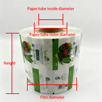 Film d'étanchéité en rouleau personnalisé avec logo pour gobelets en plastique, aluminium, PET, PE, pour gelée et boba, film d'étanchéité facile à décoller pour gobelets à jus en plastique