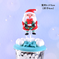 Weihnachts kuchen Plug-in Weihnachts mann Weihnachts baum Elch Dekoration Geburtstag gebacken Dessert Weihnachts kuchen Topper
