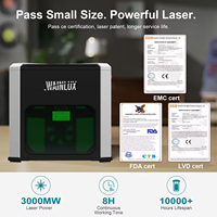 Machine de gravure laser à diode portable WAINLUX K6, sécurité laser brevetée, durée de vie plus longue