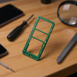 P40 Lite E Y7p 2020 Porta SIM e Scheda SD Verde, Pezzo di Ricambio - Product Image 3