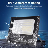 Projecteur Solaire Extérieur Étanche IP67 65W 100W 200W 400W 800W LED avec Télécommande