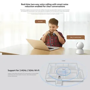 Xiaomi <span class=keywords><strong>MI</strong></span> Caméra intelligente C400 Version globale 4MP <span class=keywords><strong>360</strong></span> rotation Vision nocturne AI Détection humaine Caméra intelligente Xiaomi - Product Image 6